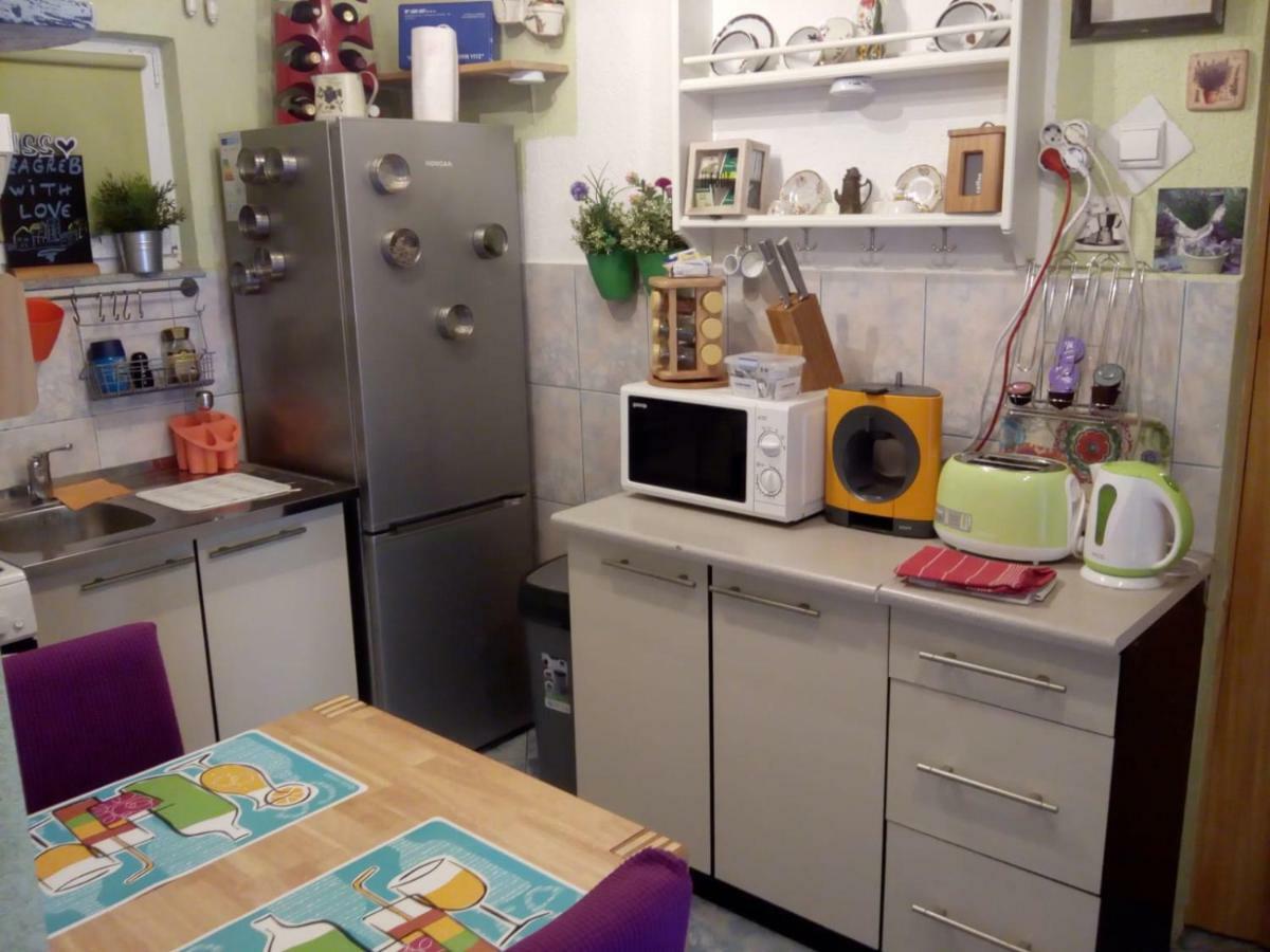 Apartman Teuta Zagreb Bagian luar foto