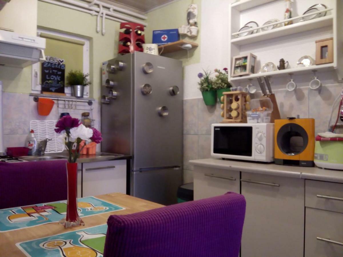 Apartman Teuta Zagreb Bagian luar foto